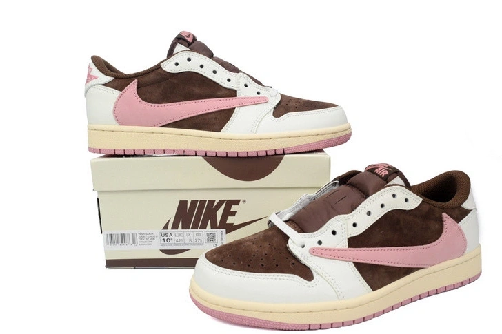 Reps OG Dark Pink SP Scott DZ4137-206    Air Pony Jordan Low Travis 1 0524